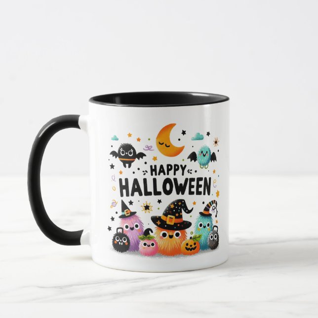 Hexenbrauen- Halloween Tasse (Links)