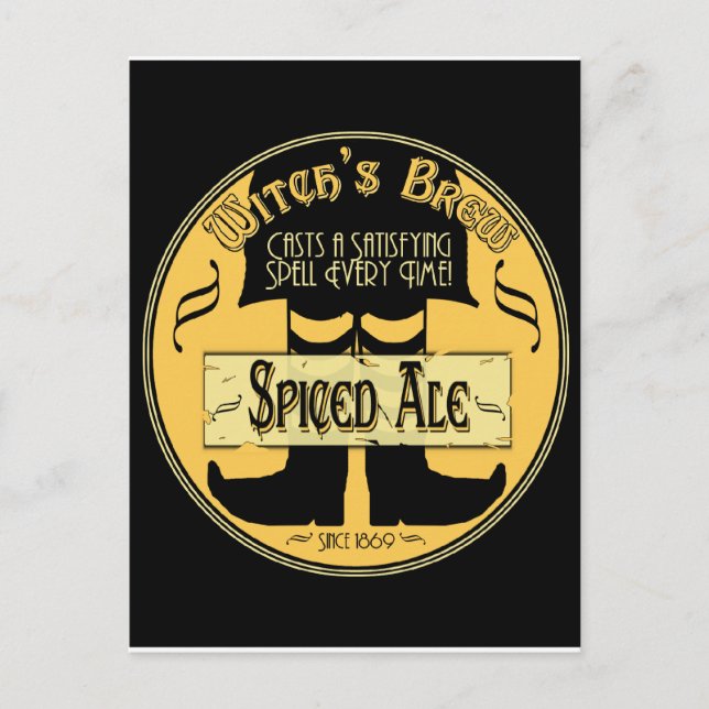Hexenbrauen Postkarte (Vorderseite)