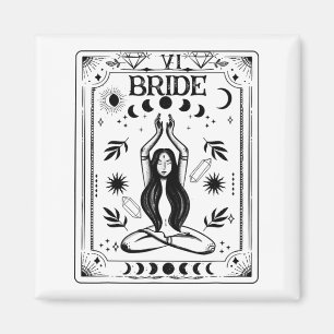 Hexenbraut Coven Tarot Himmel-Goth-Bachelor Magnet