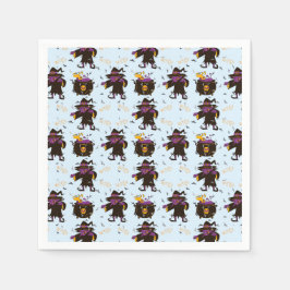 Hexencreme-Halloween-Party Serviette