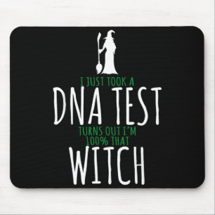 Hexendesign - 100% diese Hexe - lustiges Halloween Mousepad