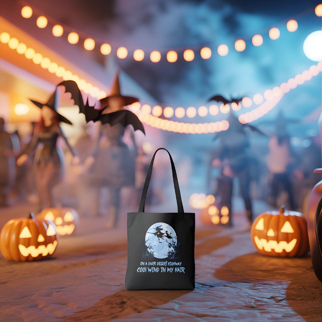 Hexenfahren bricht auf dunklen Wüstenwegen Tasche (Von Creator hochgeladen)