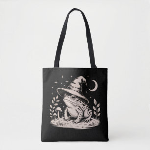 Hexenfrosch Vintage-Halloween-Goblincore Tasche