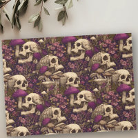 Hexengarten Totenkopf Lila Kürbis