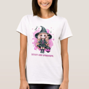 Hexenhafte und wunderschöne Niedliche Hexenkallenh T-Shirt