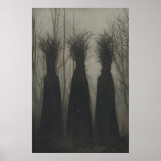 Hexenhaftes Dunkles Cottagecore Gotisches Wicca Ok Poster