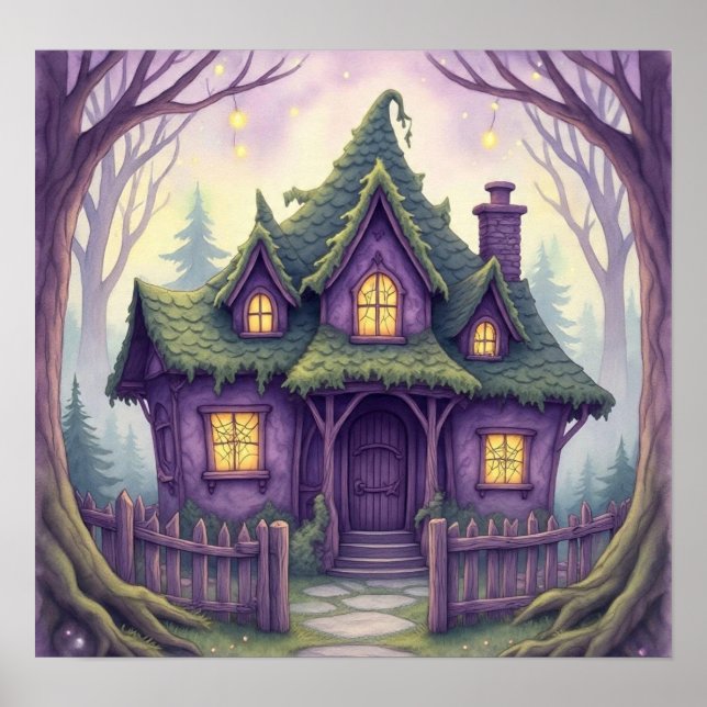 Hexenhaus Poster (Vorne)