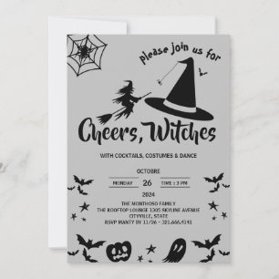 Hexenhut Custome Adult-Halloween-Party Einladung
