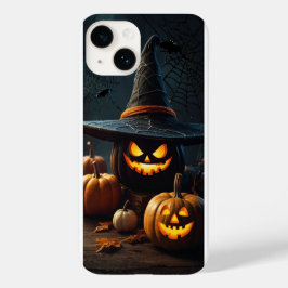 Hexenhut mit Pumpkin Case-Mate iPhone 14 Hülle
