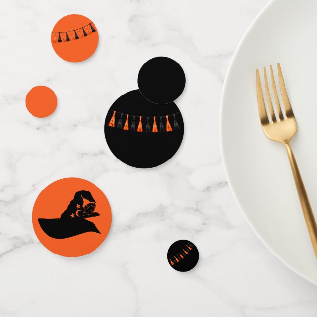 Hexenhut Tassels | Halloween Konfetti (Gruppe)
