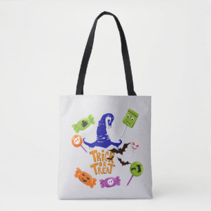 Hexenhutentwürfe Halloween-Trick oder Candy Tasche