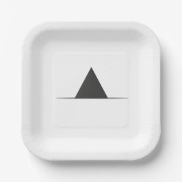 Hexenhutpapier-Teller Pappteller