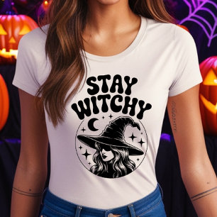 Hexenhyton-Hemd für Mädchen / Frauen bleibe T-Shirt