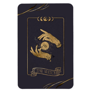 Hexenkarte Tarot Magnet
