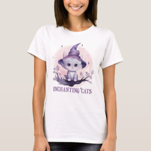 Hexenkatze verzaubern T-Shirt
