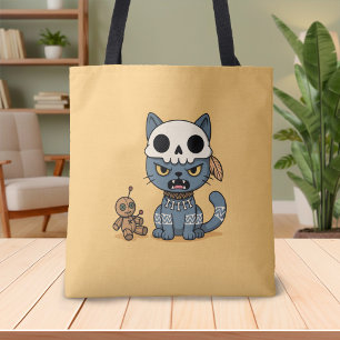 Hexenkatze Voodoo-Puppe Gelb Tasche