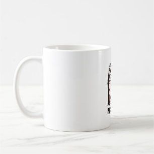 Hexenkessel Halloween Vintage Gravur Shirt_1 Kaffeetasse