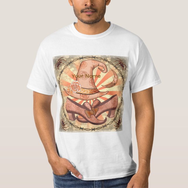 Hexenkostüm  T-Shirt (Vorderseite)
