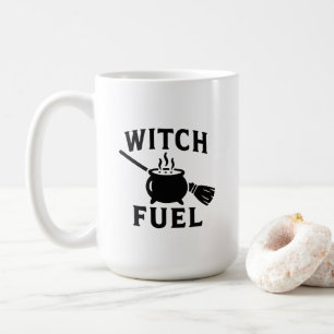 Hexenkraftstoff-Tasse - Funny Halloween Coffee Cup Kaffeetasse