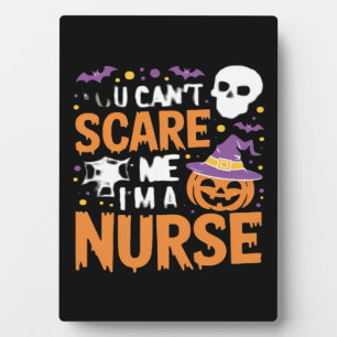 Hexenkrankenschwester Halloween Lustig Krankenpfle Fotoplatte