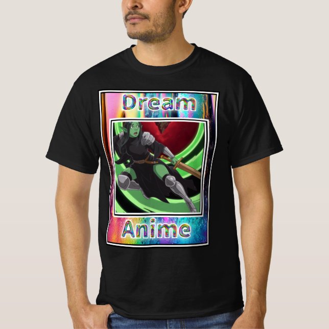 Hexenkrieger Dream Anime T-Shirt (Vorderseite)