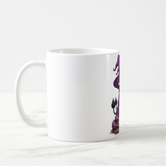 Hexenkuh Cauldron Brew Kaffeetasse (Links)
