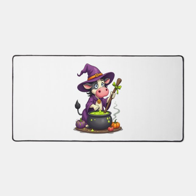 Hexenkuh Cauldron Brew Schreibtischunterlage (Vorderseite)