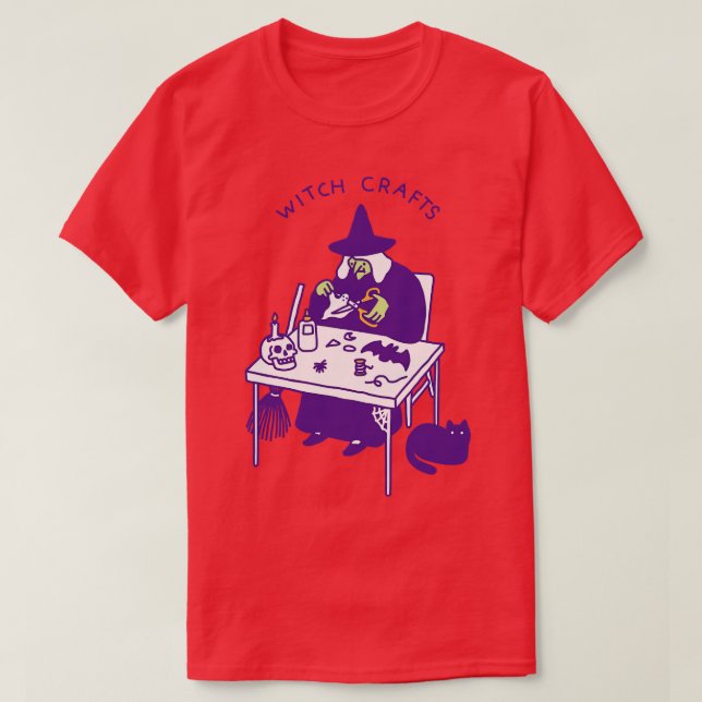 Hexenkunst Halloween für Frauen T-Shirt (Design vorne)