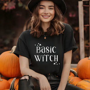 Hexenlehre, Schwarzweißtypografie T-Shirt