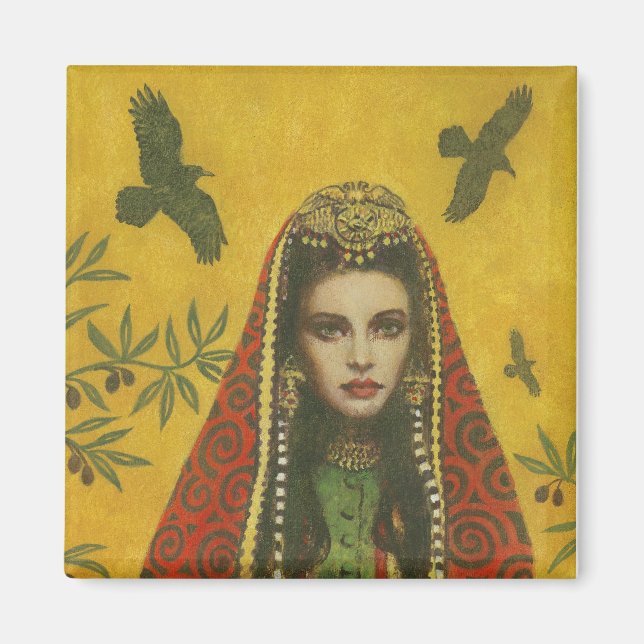 Hexenmagnet Magnet (Vorne)