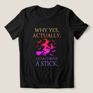 Hexenmeister Funny Womens Halloween-Party Tri-Blend Shirt