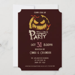 Hexenmeister-Miliar-Halloween-Party Einladung