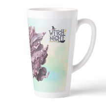 Hexennacht verzaubertes Halloween-Hexenspiel Latte