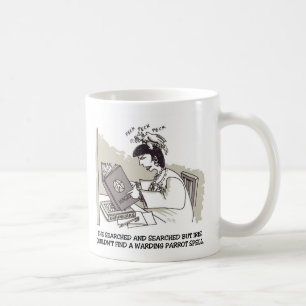 Hexenpapagei linke Hand Tasse