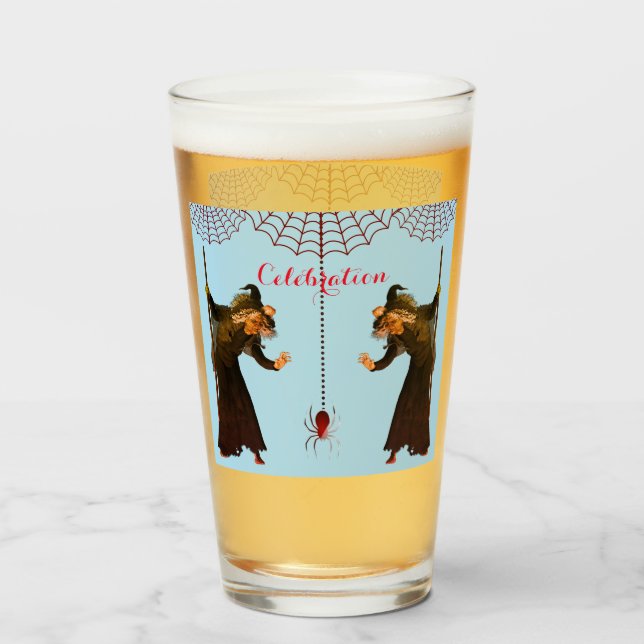 Hexenparty Glas (Rückseite (gefüllt))