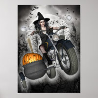 Hexenposter - Bikerwitze