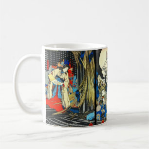 Hexenprinzessin und Skelettgespenst 1844 Kaffeetasse