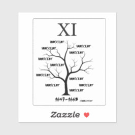 Hexenprozesse Aufkleber