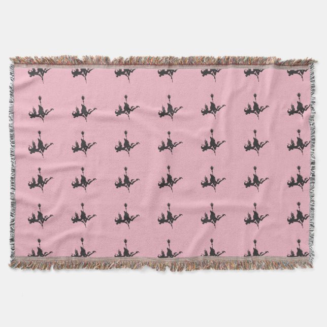 Hexenriding Broom Halloween Thunder_Cove Decke (Vorderseite)