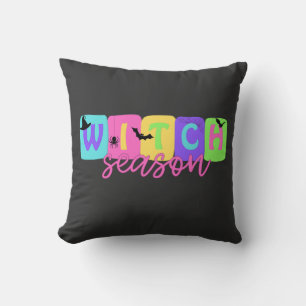 Hexensaison - Niedliches Halloween-Design Kissen