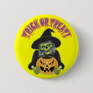 Hexenschädel Button