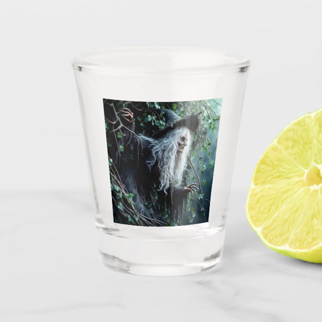 Hexenschussglas Schnapsglas (Vorderseite)