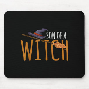 Hexensohn-Halloween-Hut Mousepad