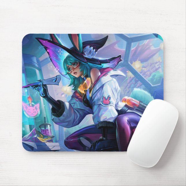 Hexenspiel Mousepad | Maßgeschneiderte Schreibtisc (Mit Mouse)