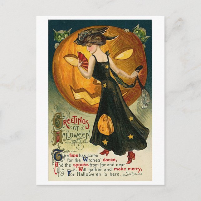 Hexentanz Postkarte (Vorderseite)