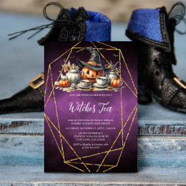 Hexentee Einladung
