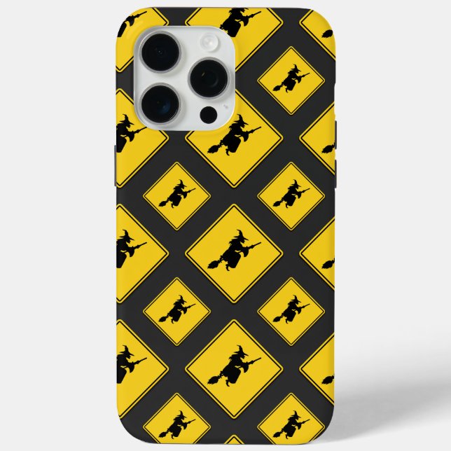 Hexenwarnung Halloween Case-Mate iPhone Hülle (Rückseite)