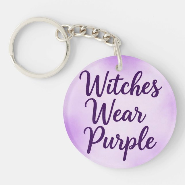 HexenWearPurple Schlüsselanhänger (Vorderseite)
