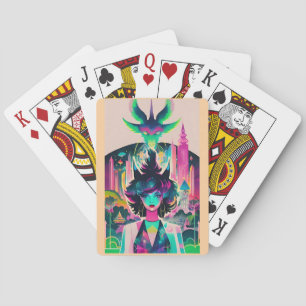 Hexenweg zum Stadtpark? Ken Gage Fantasy Spielkarten