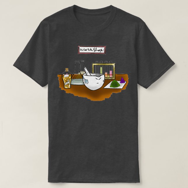Hexenwerkstatt T-Shirt (Design vorne)